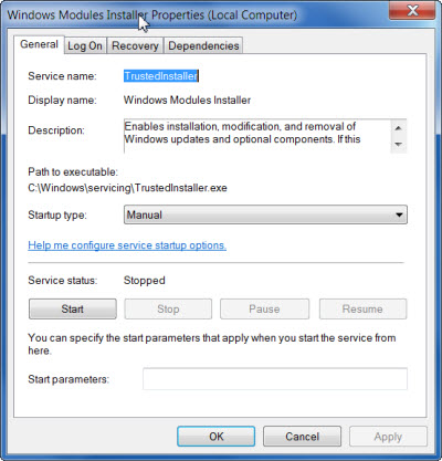 What Is Trustedinstaller Exe In Windows 10 8 7